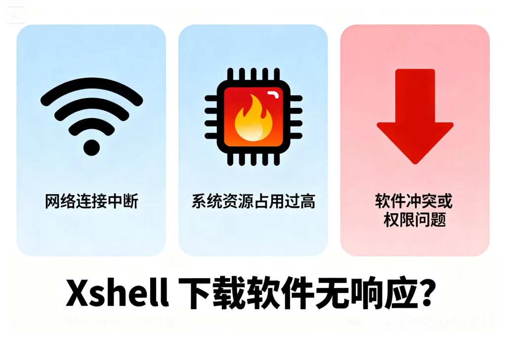 Xshell下载软件无响应？最快解决办法与全面排查指南